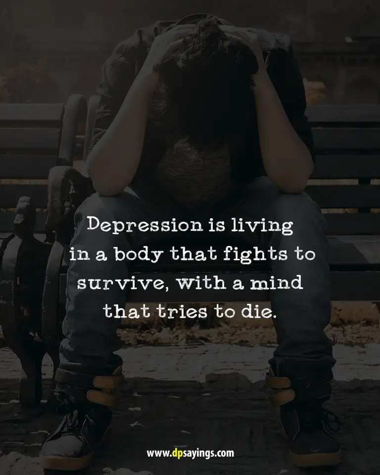 97 Deep Depression Quotes And Sayings - DP Sayings