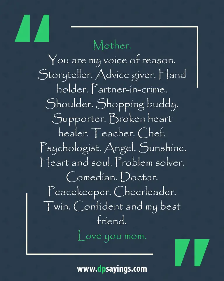 Sayings and quotes mother 20 Quotes