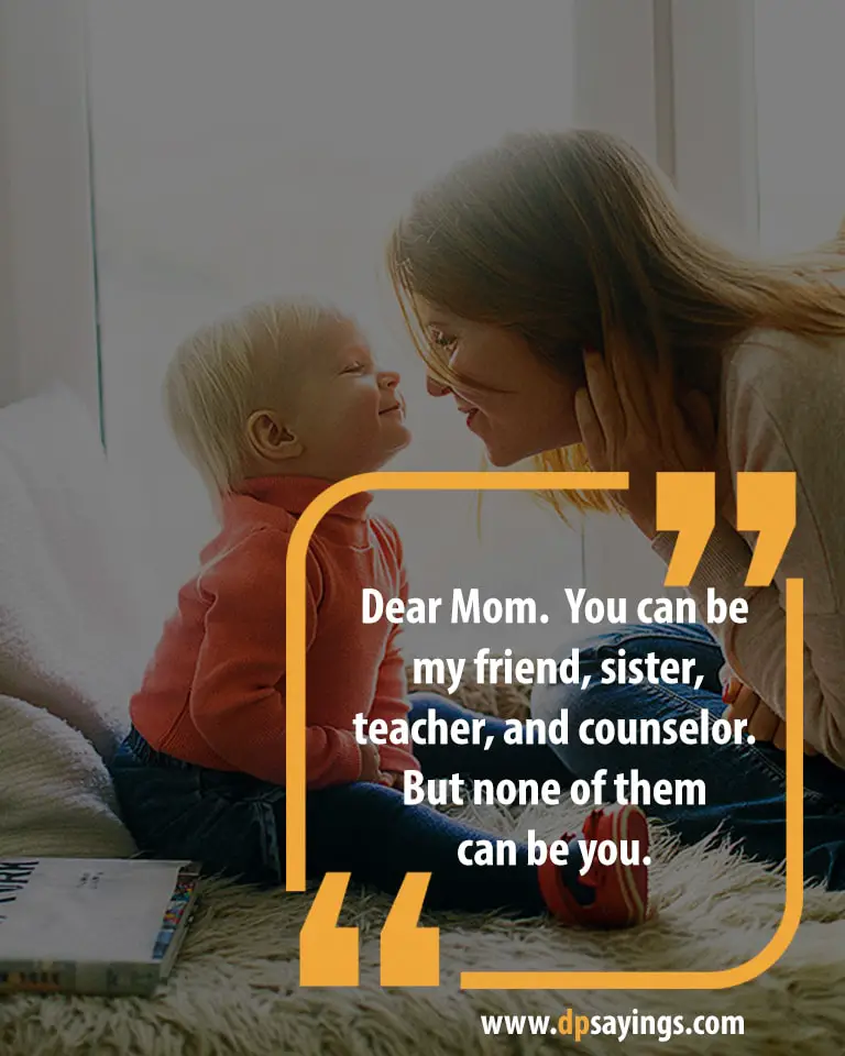 60 Heartwarming I Love You Mom Quotes And Sayings DP Sayings