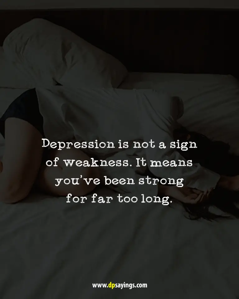 Deep Depression Quotes and Sayings 85