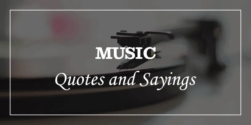 featured image for great music quotes and sayings