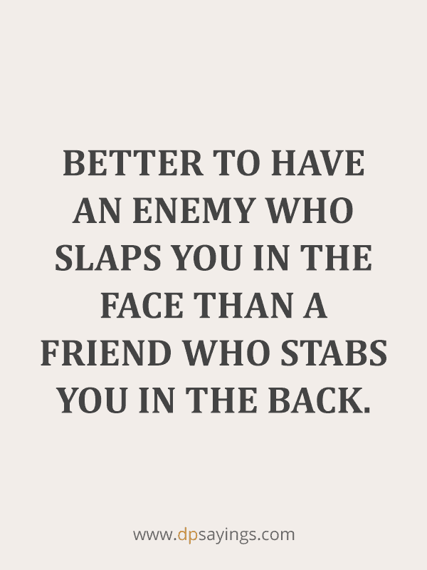 proverbs on friendship betrayal