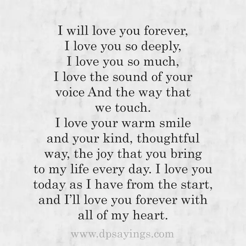 Promising Forever Love Quotes For Him And Her 6
