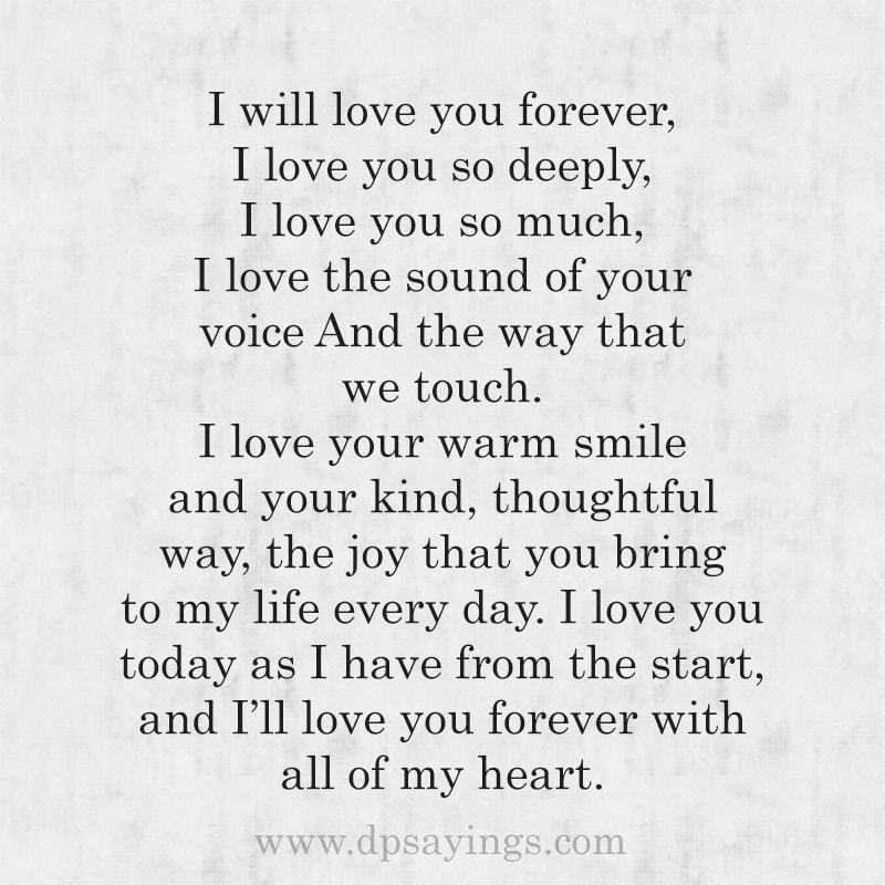 love forever quotes for him