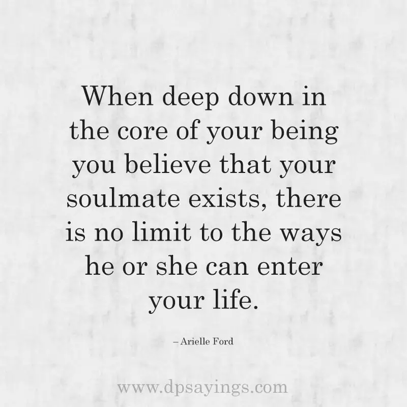 Cute Soulmate Quotes And Sayings For Him And Her 32