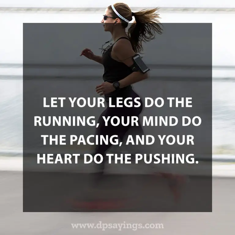 80 Highly Inspiring Running Quotes & Sayings With Images - DP Sayings