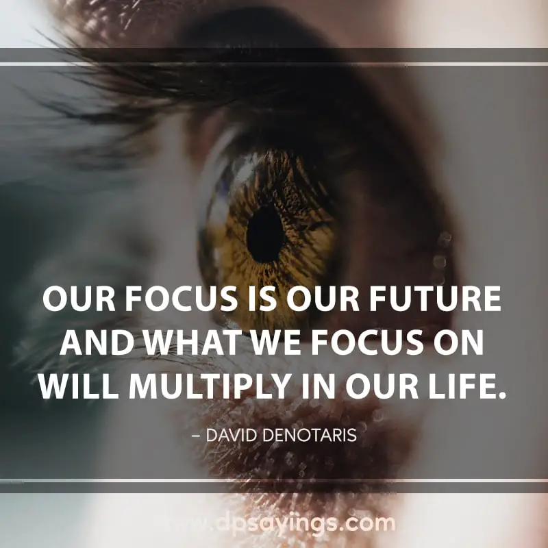 focus your dreams quotes