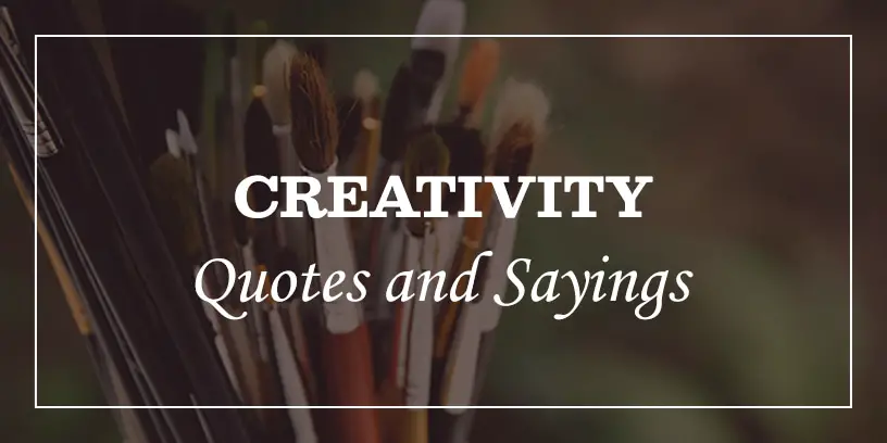 Featured Image for creativity quotes and sayings