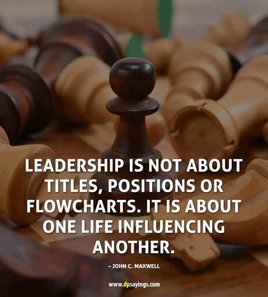 A quote on leadership