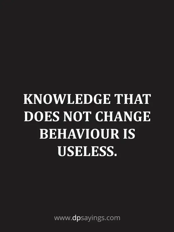 changed behavior quotes