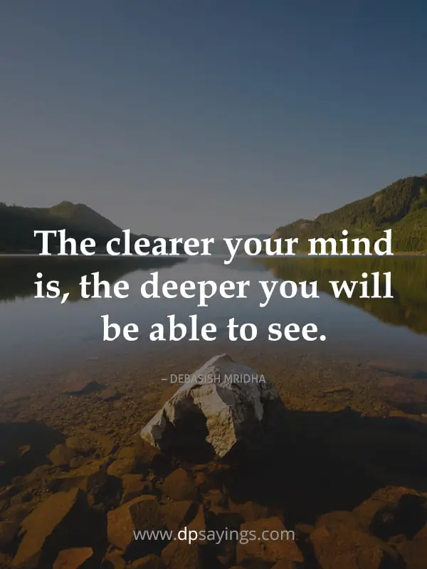 clear mind quotes 45