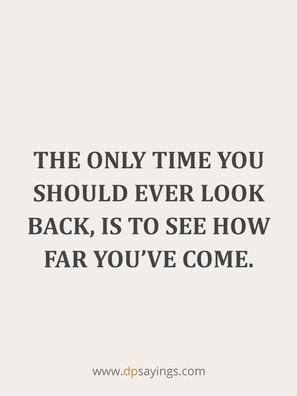 Quotlr - Daily Quote and Sayings - Don't look back. Something