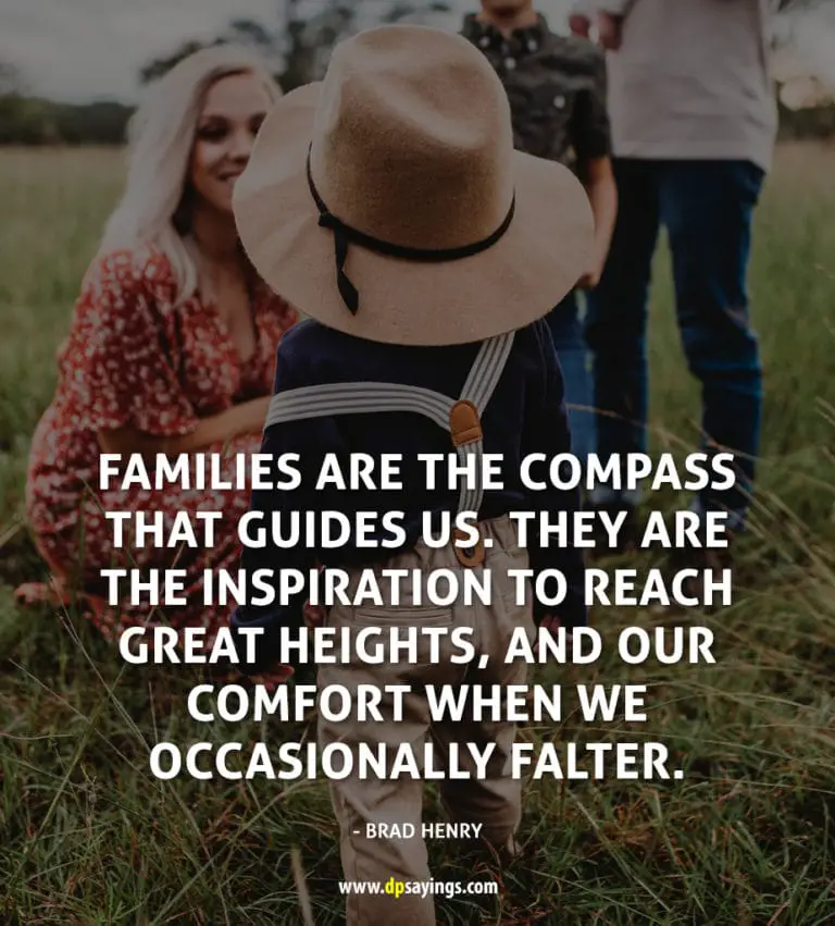 Top 85 Inspirational Family Quotes And Sayings - DP Sayings