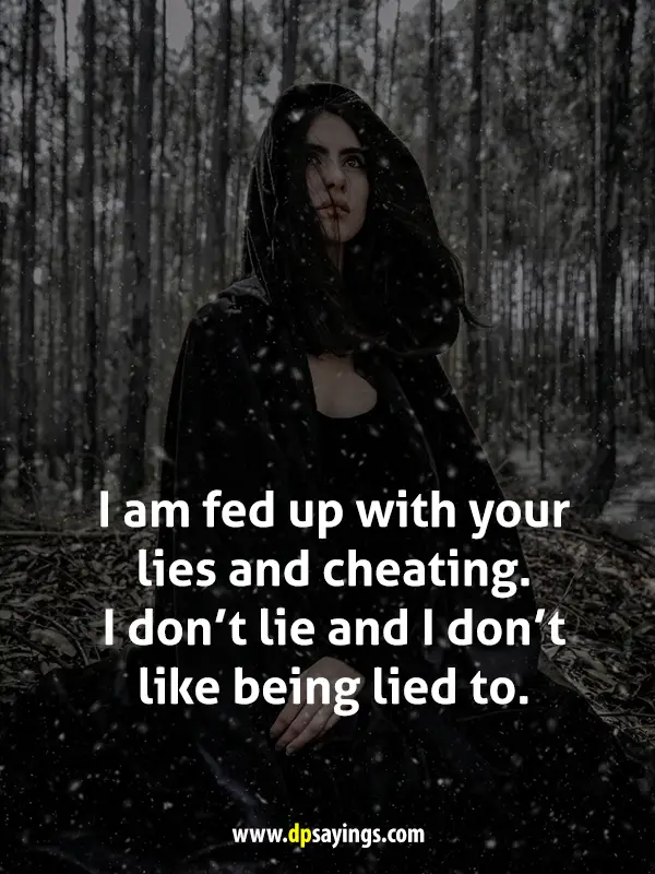 quotes about being fed up
