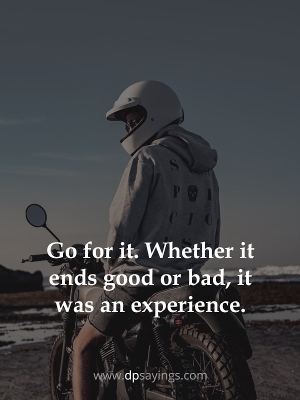 just go for it quotes