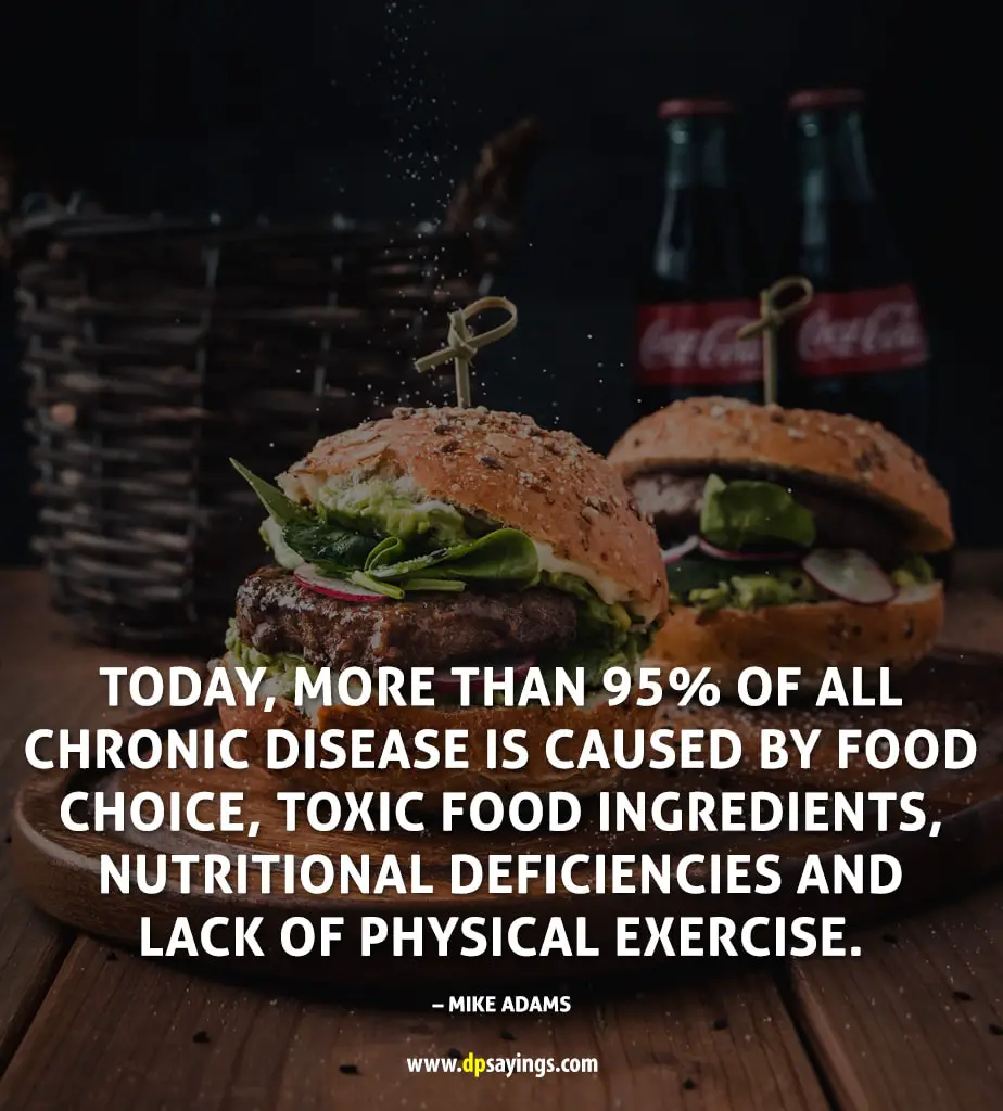Avoid toxic food