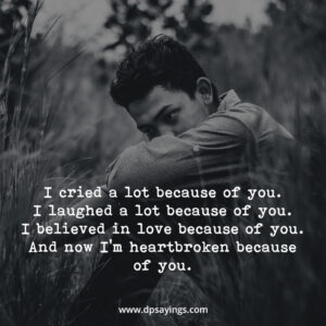 85 Emotional Broken Heart Quotes And Heartbroken Sayings - DP Sayings