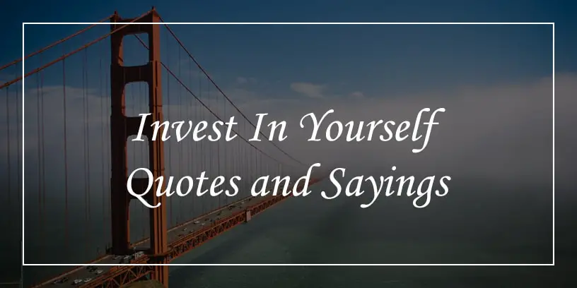 invest in yourself quotes