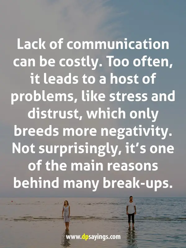 deep lack of communication quotes	
