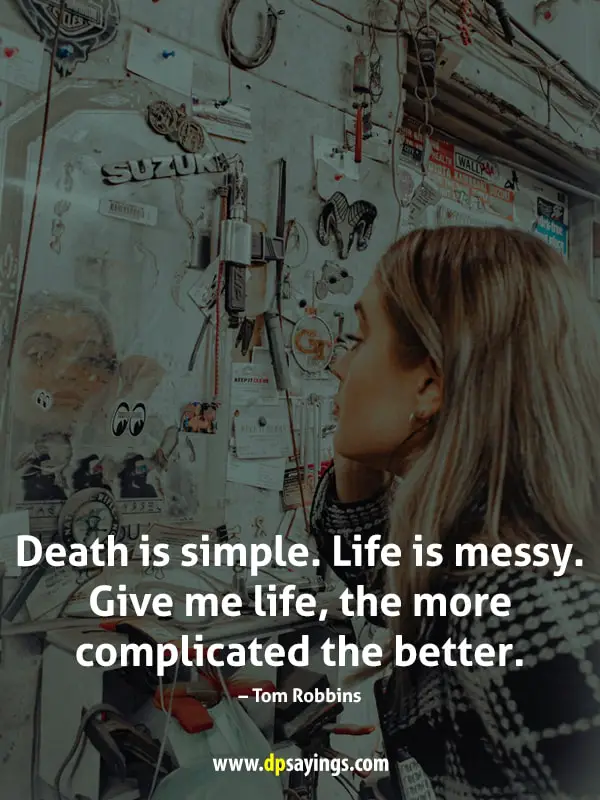 life is messy quotes.