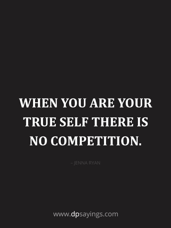 there is no competition quotes.