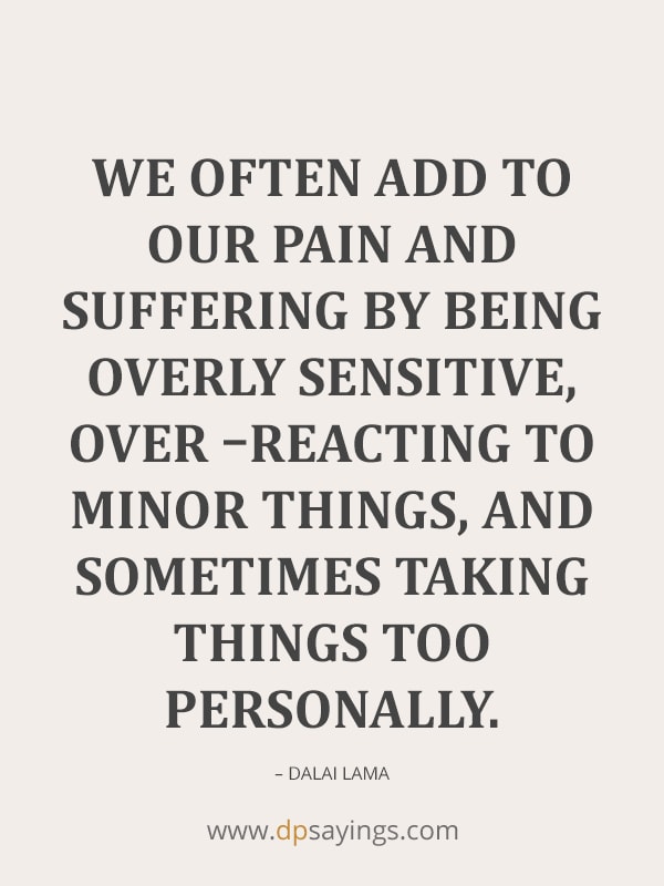 overreacting quotes and sayings