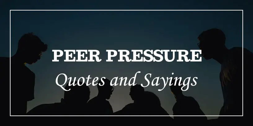 peer pressure quotes