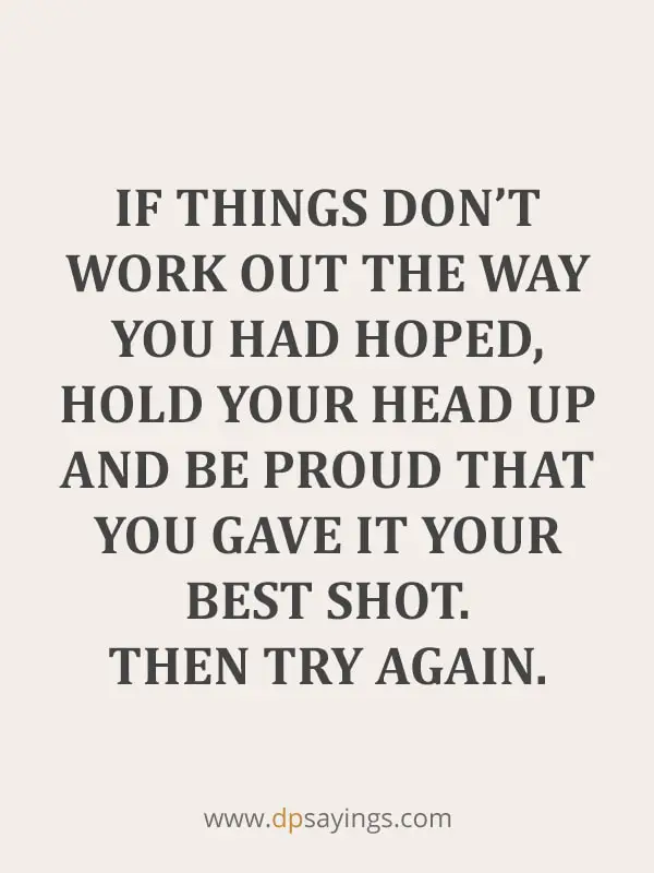 dust yourself off and try again quotes