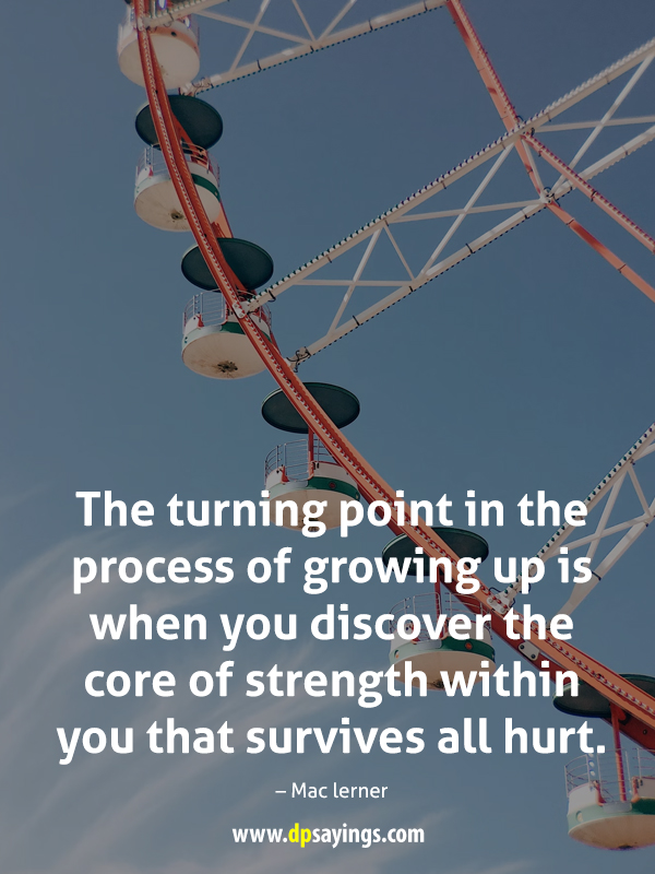 motivational turning point quotes	
