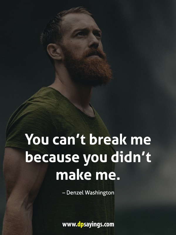 you can't break me quotes